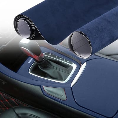 Dailygoods- Autofilm Elegant - Meubelfolie Zelfklevend - Microvezel - Suède Look - 30 x 152 cm - Luxe Afwerking - Interieurfolie