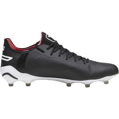 Puma Unisex Adult King Ultimate Stevige Grond Voetbalschoenen (Zwart, Wit)