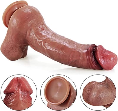 Realistische Dildo - Seksspeeltje voor man en vrouw – Realistic Dildo – Premium Kwaliteit Dildo