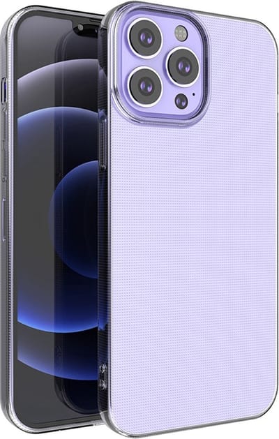 MobyDefend Hoesje - Geschikt voor iPhone 13 Pro Max - Transparante TPU Backcover - Volledig Doorzichtig