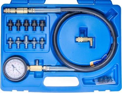 SW-Stahl 26166L oliedruktester met diverse adapters
