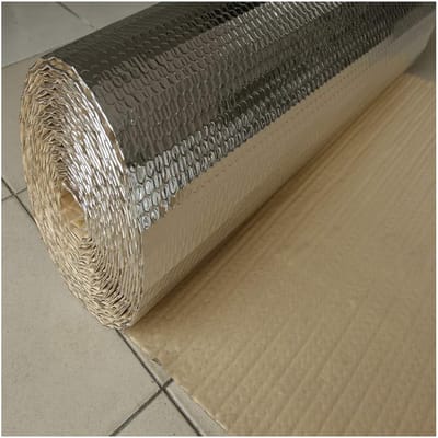 Isolatiefolie - Noppenfolie Reflecterend - Energie Besparen - Zelfklevend Dubbellaags