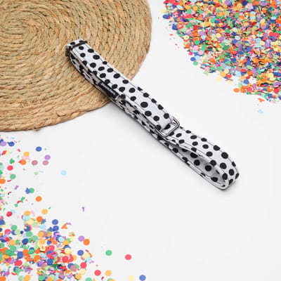 Honden wurgriem White Dots maat M