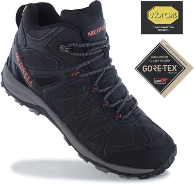 Merrell Accentor 3 Sport Mid GTX - Wandelschoenen - Heren Black / Tangerine 43.5