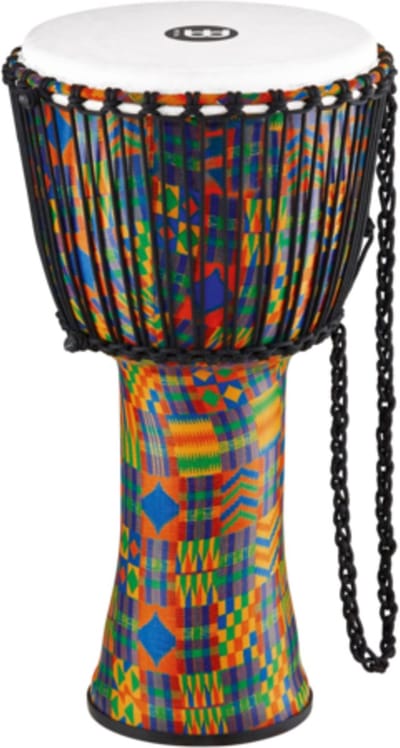 Meinl Djembe PADJ2-L-F, 12", Kenyan Quilt, Synth. vel - Djembe