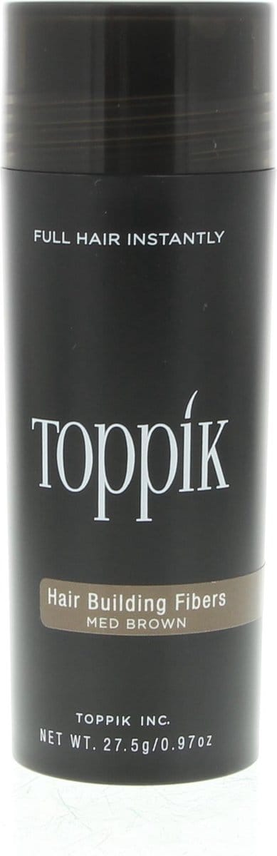 Toppik Fibers Hair Building Fibers Poeder Medium Brown 27gr