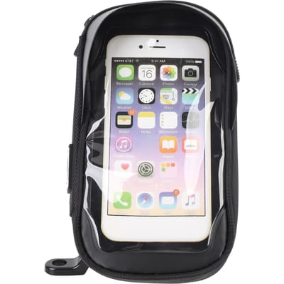 Sac de Cadre Avant de Téléphone de Vélo Étanche Rotation à 360 degrés Design Visière Avant Écran Tactile Téléphone de Vélo