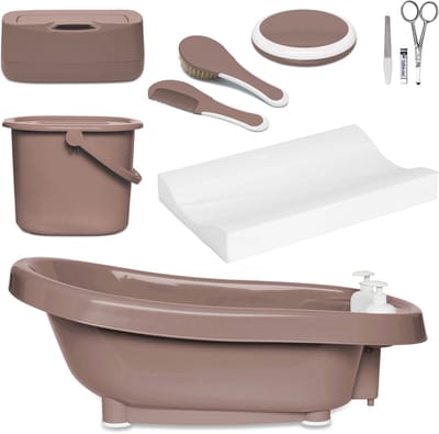Thermobadset de luxe Mocha Mousse