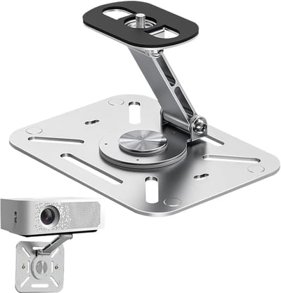 Projector Beugel - Projector Houder - Flexibel Ophangen - 360 Graden Rotatie - 16x12x8 cm - Zilver