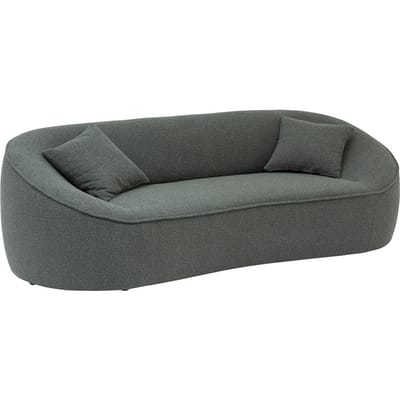Eazy Living Bouclé 3-zitsbank Odil Groen