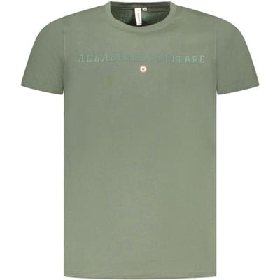 Accademia Militare Verde Katoenen Heren T-Shirt