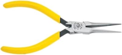 Linemans Tang - Naaldneus Tang - Nauwkeurig Werk - Veerbelast Zelfopenend - 137 cm - Geel