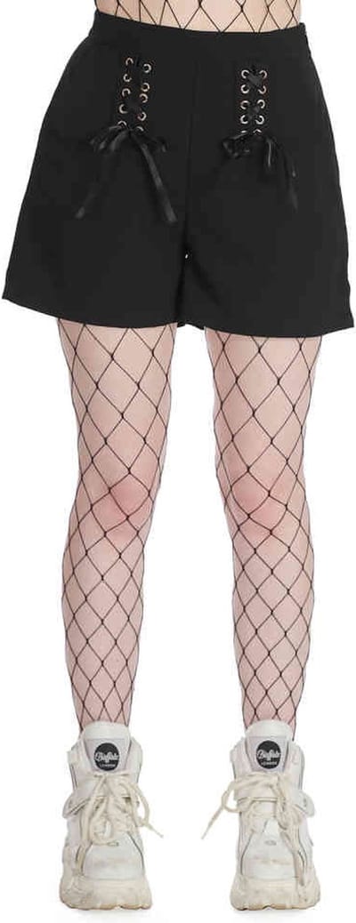 Banned - Shinobu Korte broek - XL - Zwart