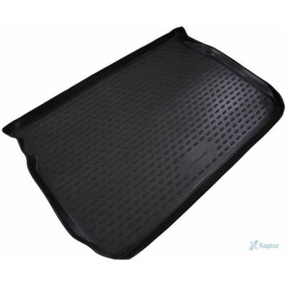J&J AUTOMOTIVE | Tapis De Coffre Caoutchouc Premium Pour Peugeot 208 5P. Berlina 2012-2019 noir
