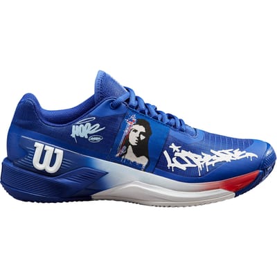 Wilson Rush Pro 4.0 Hope Paris Tennisschoenen Dames-Blauw,Wit