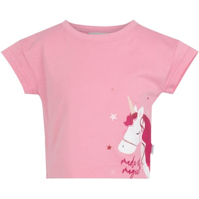 Regatta Kinderen/Kinderen Animal Luna de Eenhoorn T-Shirt (Zoet Roze)
