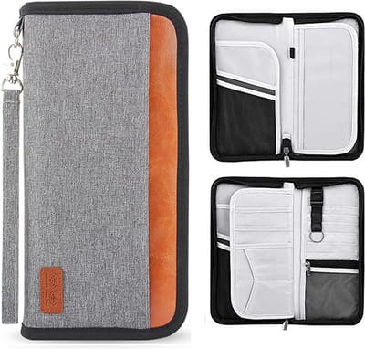 Lexium Nektasje - Nektasje heren - Paspoort tasje - Reisportemonnee - Nektas - Travel wallet - Moneybelt