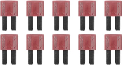 ProRide Steekzekeringen Micro 2 - 10A - Rood - Geschikt voor auto, boot en camper - 10 stuks