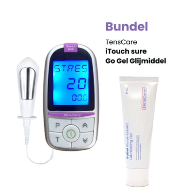 TensCare - Bundel iTouch Sure + Glijmiddel | Bekkenbodemtrainer | Pelvic Floor Trainer | Behandeling van Incontinentie | glijmiddel | glijmiddel op waterbasis | glijmiddel waterbasis |