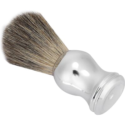 Heren Draagbare Baardborstel Salon Gezichtsreiniging Schuimende Scheerkwast Verzorgingstool gray