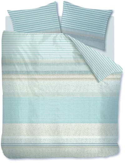 Ariadne at Home Homey dekbedovertrek - Eenpersoons - 140 x 200/220 cm - Blauw
