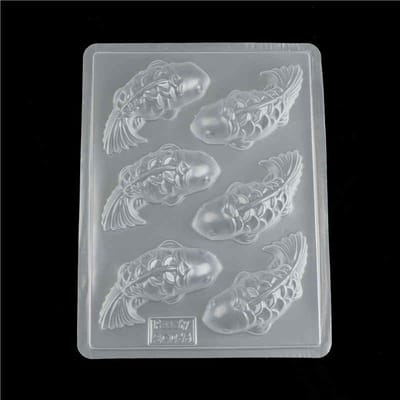 3D Karper Viscake Chocoladevorm Voor Jelly Sugarcraft Rijstcake Bakgereedschappen