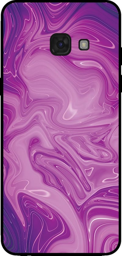 Smartphonica Telefoonhoesje voor Samsung Galaxy A5 2017 met marmer opdruk - TPU backcover case marble design - Paars geschikt voor Samsung Galaxy A5 2017