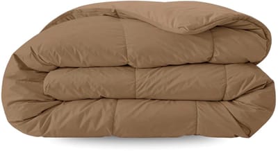 Zelesta Pure Uni Katoen Zomerdekbed - Cacaobruin 140x200cm