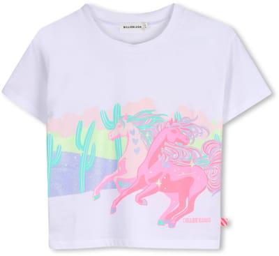 Billieblush U21962 T-shirt Met Korte Mouwen Wit 8 Years Meisje