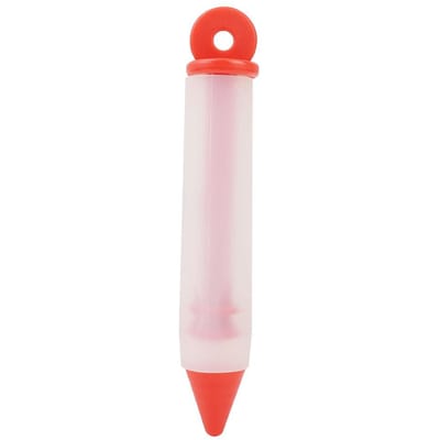4 Spuitmonden Siliconen Voedsel Schrijfpen Chocolade Decoratie Gereedschap Taartvorm Red white