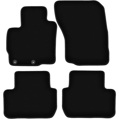 BASIC zwarte veloursmatten voor: Mitsubishi Outlander III SUV (2012-)