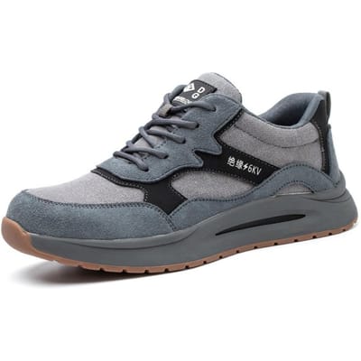 Ademende Werkschoenen Voor Heren Dames Veiligheidsschoenen Puncture-Proof Lichtgewicht Werksneakers Heren Stalen Neus Schoenen Veiligheidsschoeisel 41