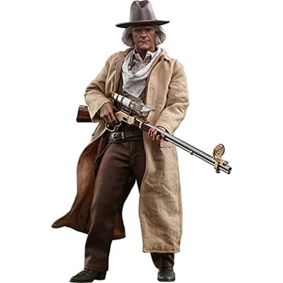 Hot Toys Back To The Future III Movie Masterpiece Action Figure 1/6 Doc Brown 32 cm Action Figuur