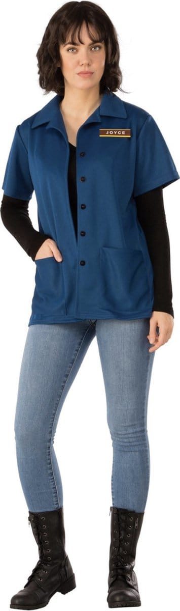 Stranger things - Joyce's shirt - One size - Verkleedkleding Volwassenen - Dames - Adult Joyce's Shirt Costume - Netflix