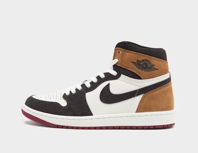 Jordan 1 Retro Sneakers Heren - Bruin - Maat 43 - Leer