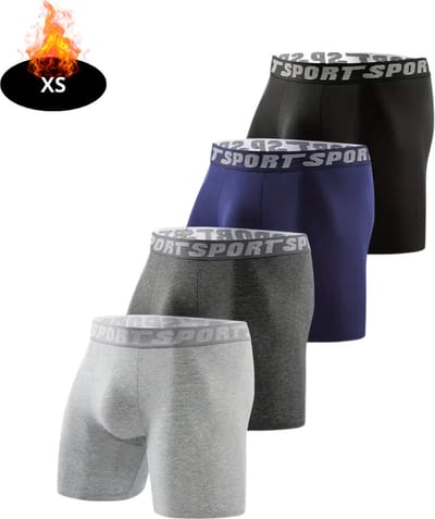 Nivard Onderbroeken Heren - Boxershort - Ondergoed - Boxer - Underwear - Mannen - 4 Pack - Gemengd - XS