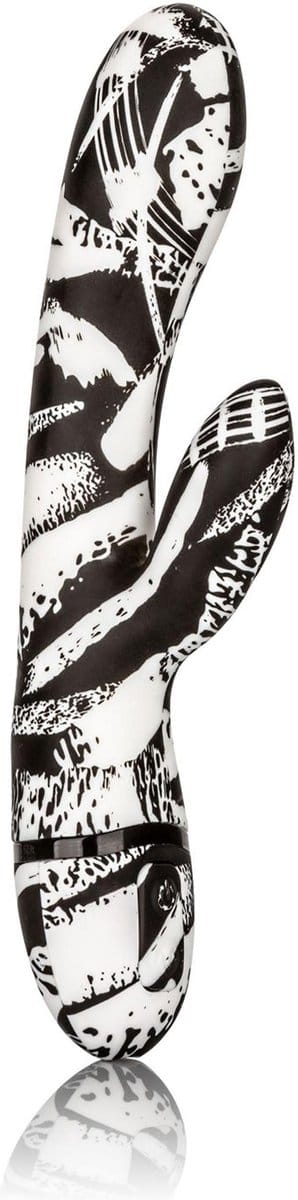 Calexotics – ‘Hype’ Waterdichte Dual Vibrator met Speciaal Design en Dubbele Motor voor Ongekend Genot – 21 cm – Zwart