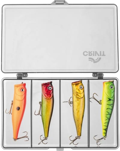 Crivit Lokaas Poppers - 4-pack - vis lokaas set