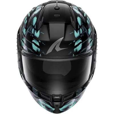 Volle motorhelm Shark D-Skwak 3 Reptaia Mat