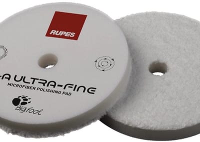Microvezel Polijstpads Set voor Dual Action Polijstmachine - Verschillende Korrels (130 mm)