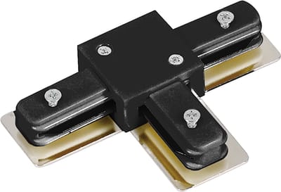 T-Connector Voor 1-Fase Rail Zwart - Ledl