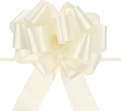 20 Stuks 5 Inch Grote Trekstrikken voor Cadeauverpakking in Crème Wit - Perfect voor Bruiloften, Auto's, Mandjes en Kerstcadeaus