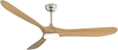 Livano Plafondventilator - Met Verlichting - Plafond Ventilator - Met Lamp - Plafonniere Met Ventilator - Met Licht - Stijl F - 150cm