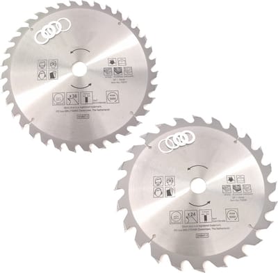 TCT 24&36 tands Cirkelzaagblad Ø 300x 3 x Ø 30mm Carbide tanden incl 4 verloopringen (30&31)