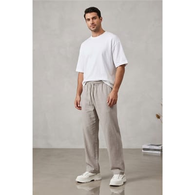 Heren Rechte Woven Broek