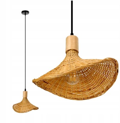 BOHO hanglamp bamboe 33cm naturel E27
