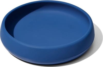 OXO tot Silicone Bord - Babybord- Babyservies- Bord Baby - Servies baby - Bordje -Navy
