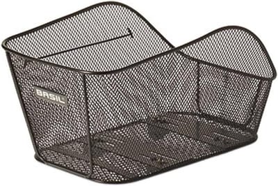 Middelgrote Fietsmand voor Bagagedrager - Zwart 40 x 33 x 25 cm