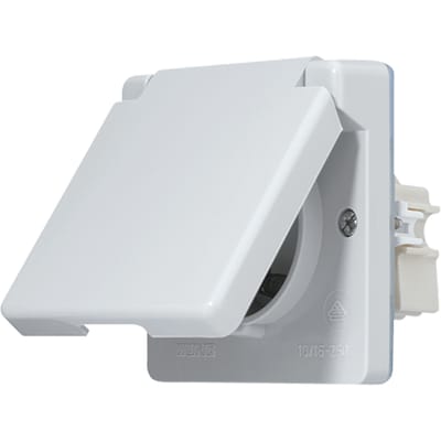 Jung WG600 Wandcontactdoos (WCD schakelmateriaal) (Europese Stekkerdoos) - 621N