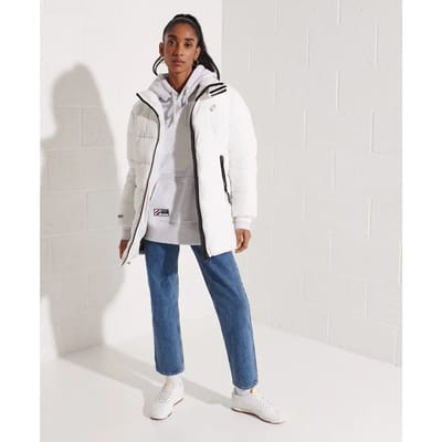 Superdry Dames Trui Superdry Dames Truistyle Logo Che Os Hood